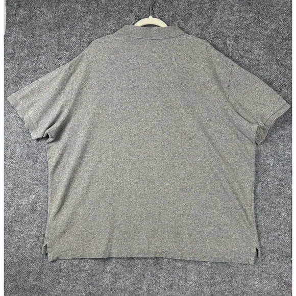 Lot of 4 Polo Ralph Lauren Polo Shirts Mens 3XB Blue Grey Heather Jersey Big